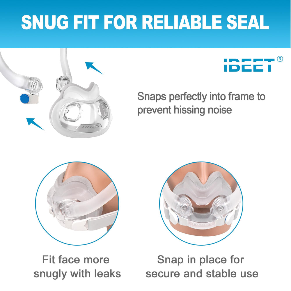 IBEET cushion closeup reveals soft memory foam and elastic surface.