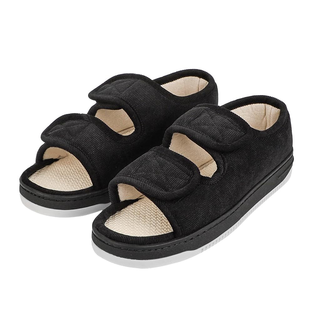 Ibluelover open-toe diabetic sandals for easy wear and swelling relief