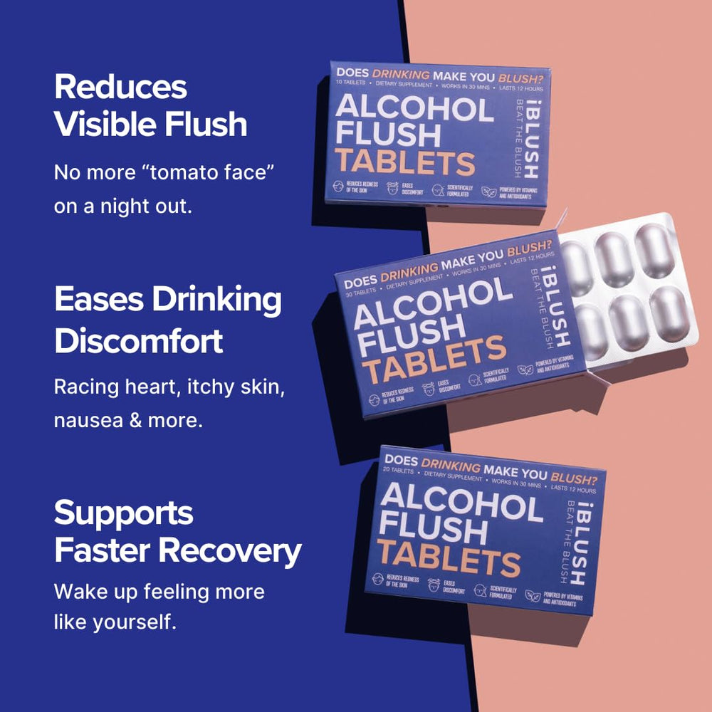iblush bottle label close-up highlighting compact dosage for daily use