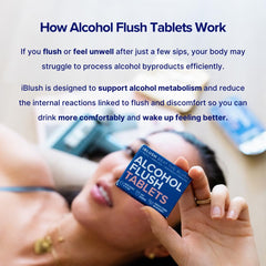 iblush packaging box front showcasing convenient travel-friendly format