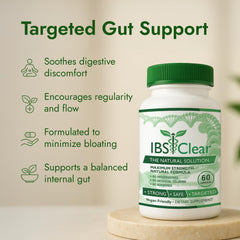 IBS Clear peppermint leaf for digestive comfort.