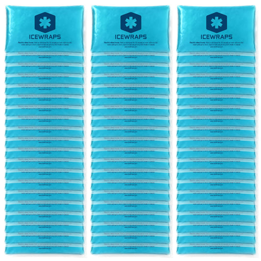 ICEWRAPS bundle hot and cold packs for versatile pain relief.