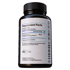 Vegan formula text confirms plant-based supplement preference.