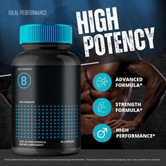 IDEAL PERFORMANCE 3-pack opened to reveal capsules.