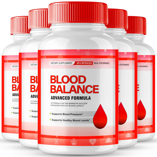 IDEAL PERFORMANCE Blood Balance bottle front for daily circulation support.