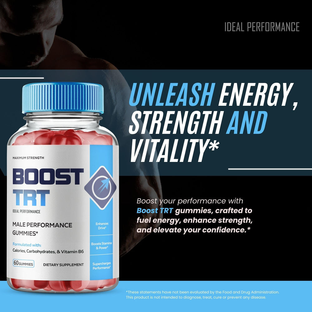 IDEAL PERFORMANCE Boost TRT Gummies daily-use setup suggests simple incorporation into routines.