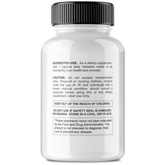 IDEAL PERFORMANCE Clearer Vision label closeup showing packaging details and natural wellness positioning.