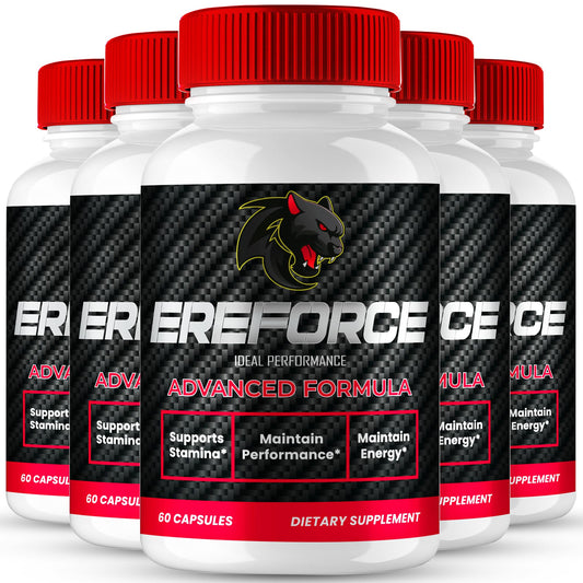 IDEAL PERFORMANCE Ereforce capsules in bottle for daily wellness