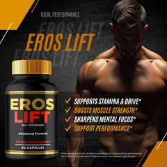 IDEAL PERFORMANCE Eros Lift capsules scene for daily routine integration.