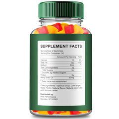 IDEAL PERFORMANCE Evergreen Hemp Gummies pack on kitchen counter for easy daily use.