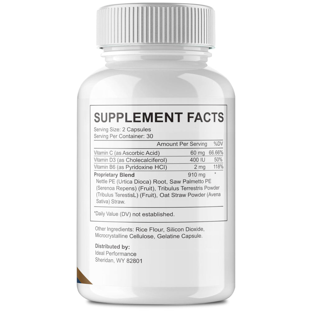 IDEAL PERFORMANCE Flow Revive supplement packaging for convenient travel use