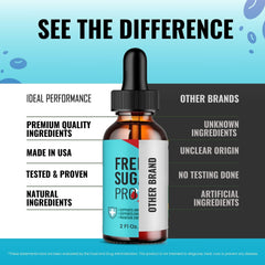 IDEAL PERFORMANCE Free Sugar Pro Drops ingredients panel highlights natural blend.