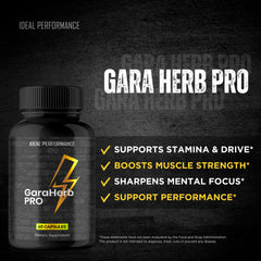 Garaherb Pro in hand illustrating portable daily use.