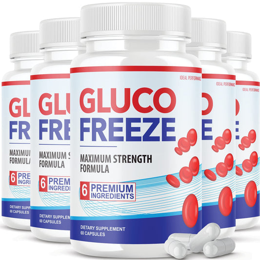 IDEAL PERFORMANCE GlucoFreeze pills pack front view for everyday wellness support