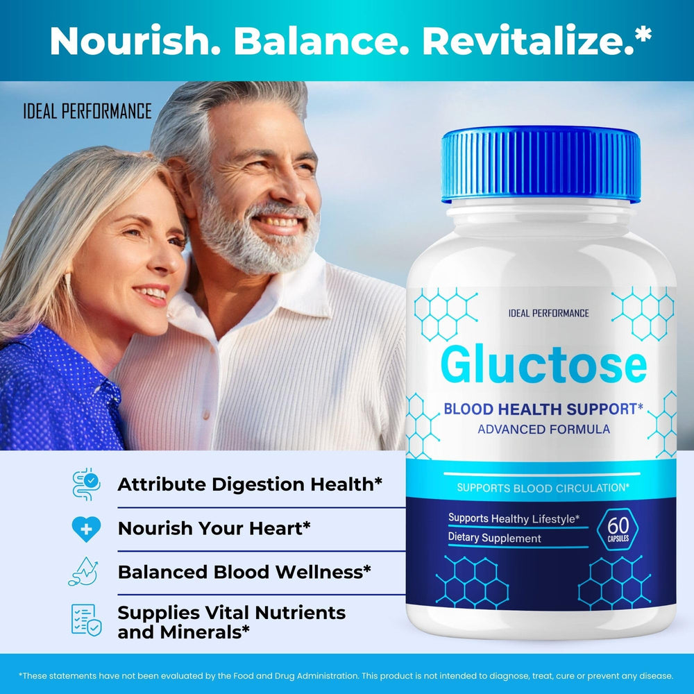 IDEAL PERFORMANCE Gluctose detox pills pack for easy routines