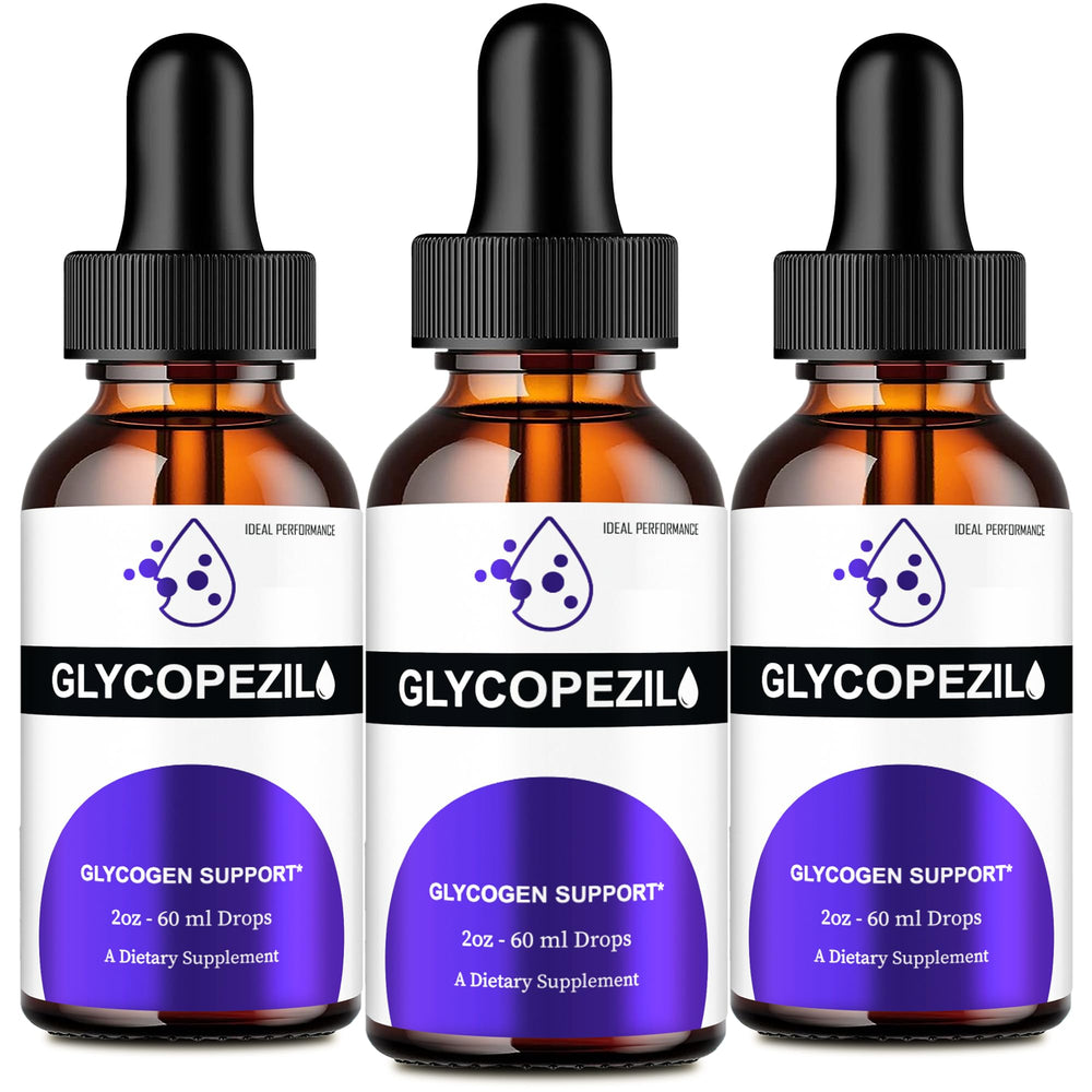 IDEAL PERFORMANCE Glycopezil Drops bottle promotes healthy circulation.