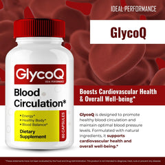 IDEAL PERFORMANCE GlycoQ Serving size details on label for dosing.
