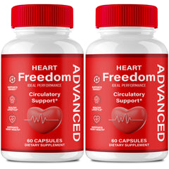 IDEAL PERFORMANCE Heart Freedom Capsules bottle front view for daily energy support