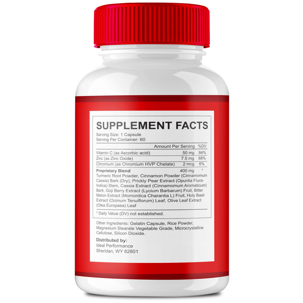 Heart Freedom capsules label closeup with all-natural ingredients.