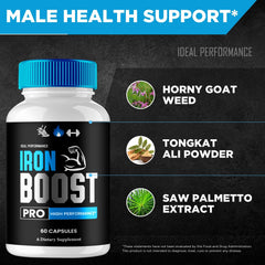 IDEAL PERFORMANCE Iron Boost Pro daily-use lifestyle shot suggesting easy routine.