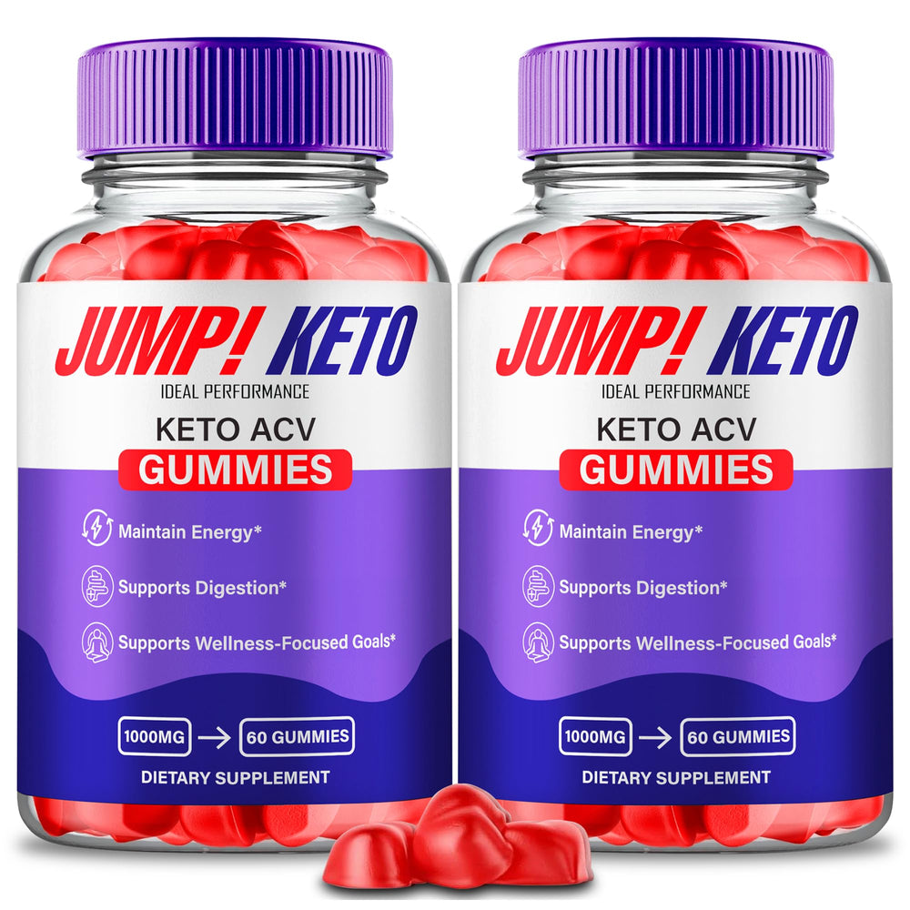 IDEAL PERFORMANCE Jump Keto Gummies bottle front for on-the-go keto support
