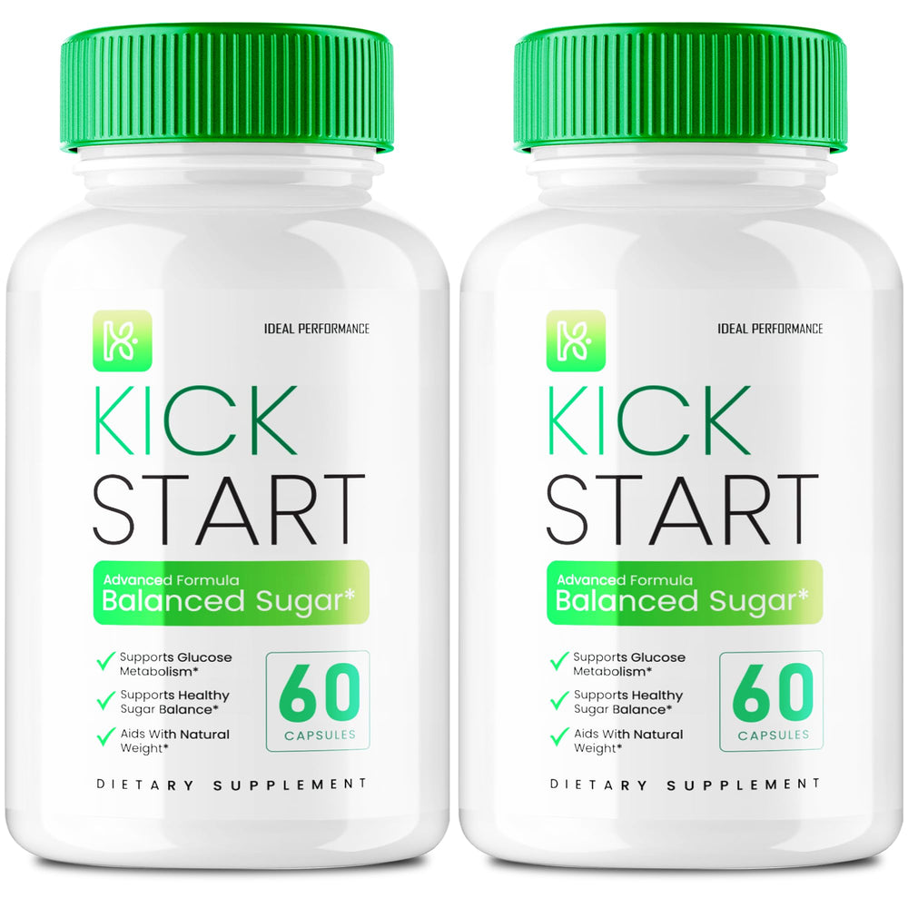 IDEAL PERFORMANCE Kick Start capsules bottle front view for daily wellness