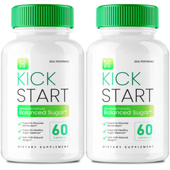 IDEAL PERFORMANCE Kick Start capsules bottle front view for daily wellness