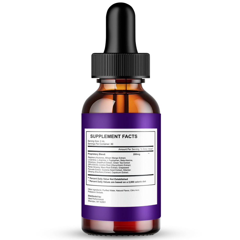 Lipobound Drops pour action showing quick dosing for routine use