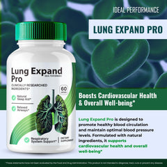 IDEAL PERFORMANCE Lung Expand Pro Blood capsules pouring, ready for easy daily use.
