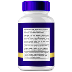 IDEAL PERFORMANCE LymphaFlo bottle label reveals all-natural formula.
