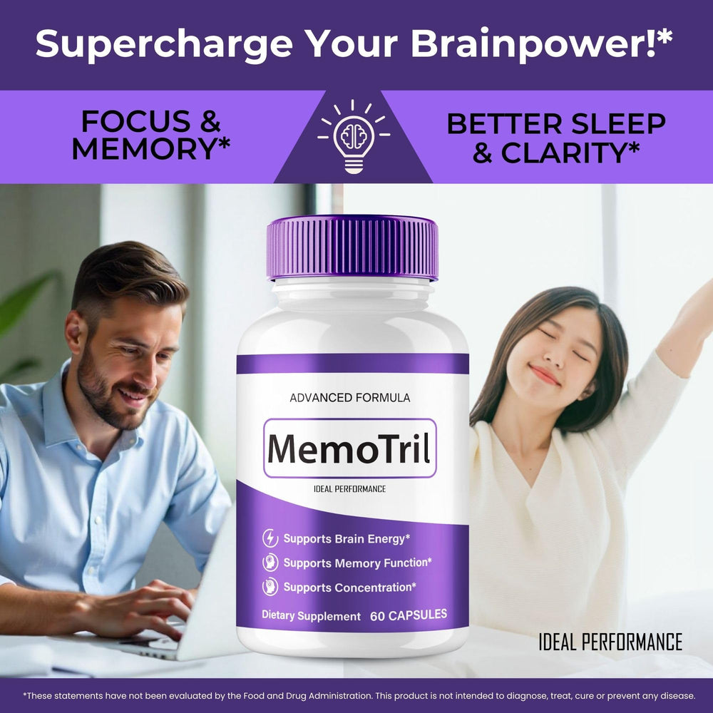 Hands hold MemoTril box during a focused study session.