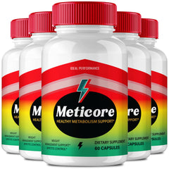 IDEAL PERFORMANCE Meticore Keto Capsules bottle front for daily wellness support