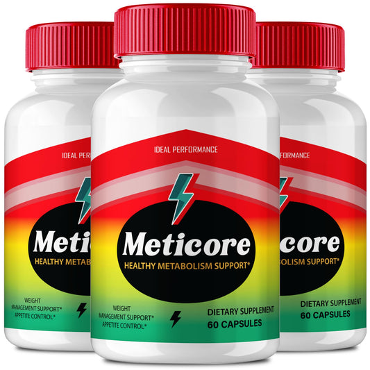 IDEAL PERFORMANCE Meticore Keto Capsules bottle shown for daily keto routine