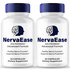 IDEAL PERFORMANCE NervaEase bottle-front supports everyday brain focus and cognitive comfort.