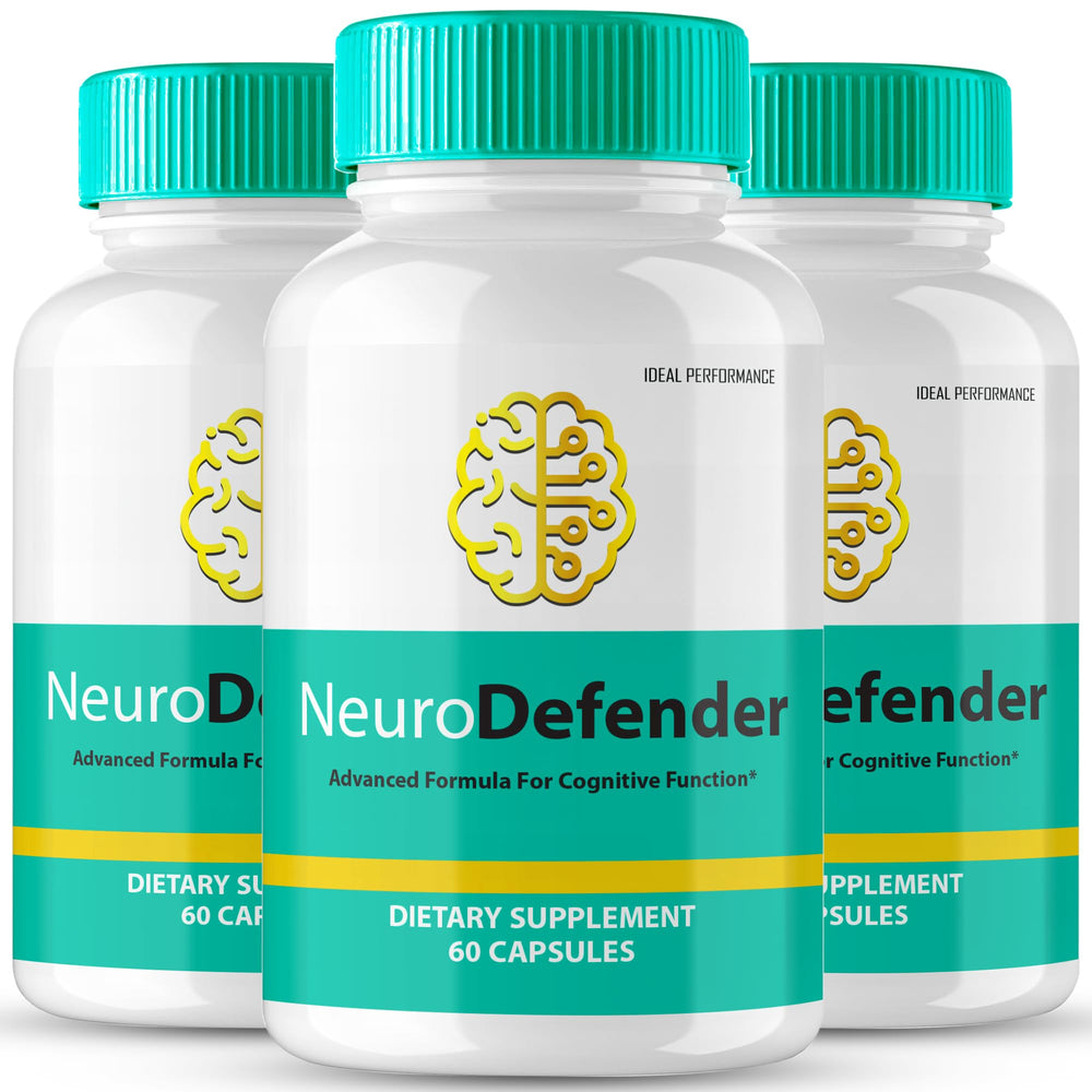 IDEAL PERFORMANCE Neuro Defender bottle for daily memory and focus support.