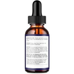 IDEAL PERFORMANCE Neurodyne Drops label closeup highlighting all-natural formula