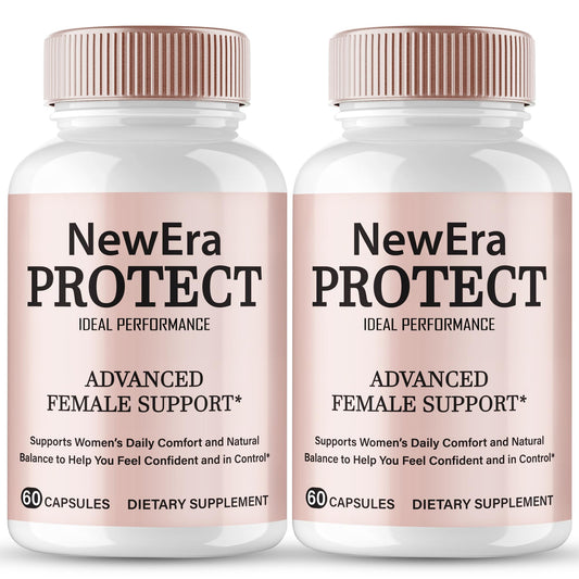 IDEAL PERFORMANCE New Era Protect capsules bottle for women—wellness on the go
