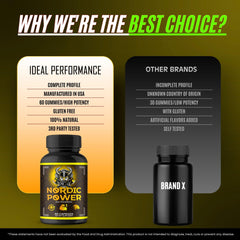 IDEAL PERFORMANCE Nordic Power Pills in use during training for energy support