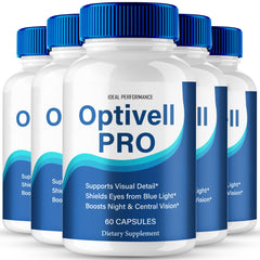 IDEAL PERFORMANCE Optivell Eye Capsules bottle supports daily visual wellness.
