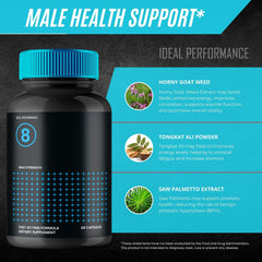 IDEAL PERFORMANCE packaging with brand logo and dosage information.