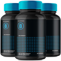 IDEAL PERFORMANCE Performer 8 pills front view for daily routine.
