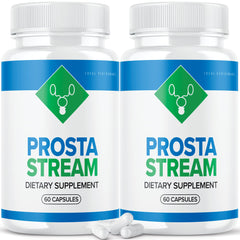 Ideal Performance Prosta Stream bottle with capsules for daily dietary use.