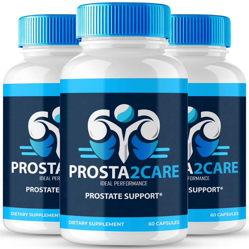 IDEAL PERFORMANCE Prosta2Care bottle front for daily prostate support
