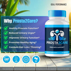 IDEAL PERFORMANCE Prosta2Care lifestyle morning routine setup for proactive wellness.