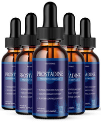 IDEAL PERFORMANCE Prostadine five-pack bottle closeup for daily support