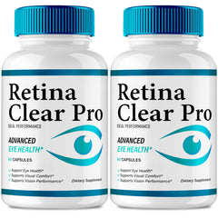 IDEAL PERFORMANCE Retina Clear eye supplement bottle, supporting daily visual wellness.