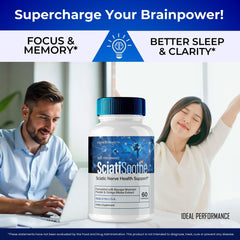 Ideal Performance SciatiSoothe maximum strength pills arranged for easy viewing.