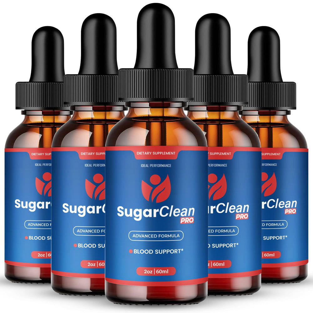 IDEAL PERFORMANCE Sugar Clean Pro Drops bottle front for daily circulation support