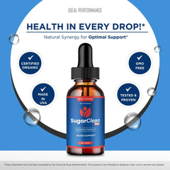 IDEAL PERFORMANCE Sugar Clean Pro Drops dropper in action